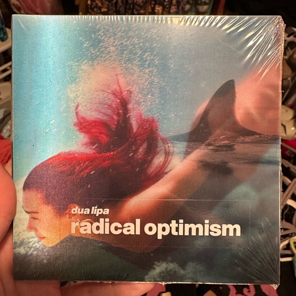 Dua Lipa Radical Optimism Lenticular CD with official SIGNED Cd insert